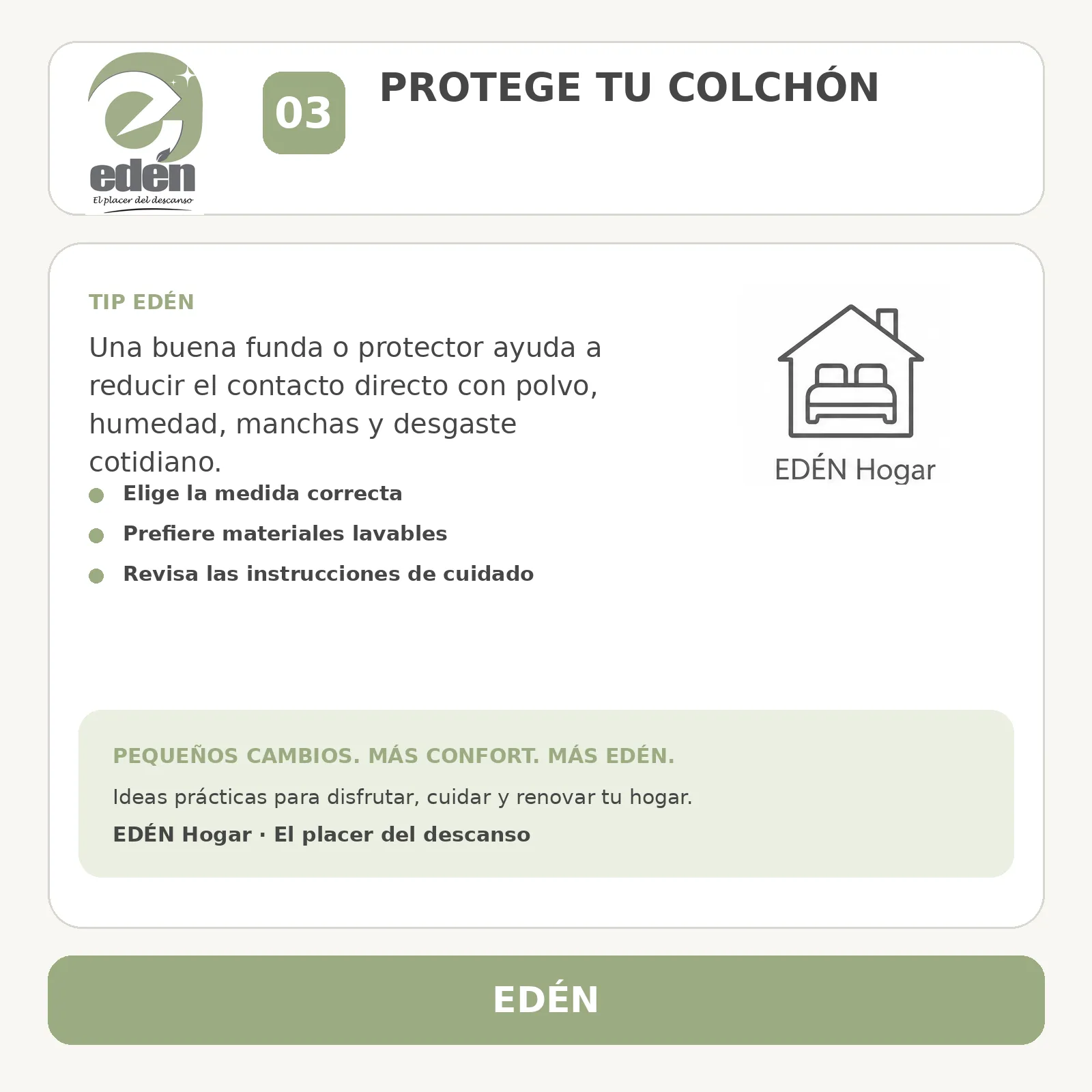 Protege tu colchón