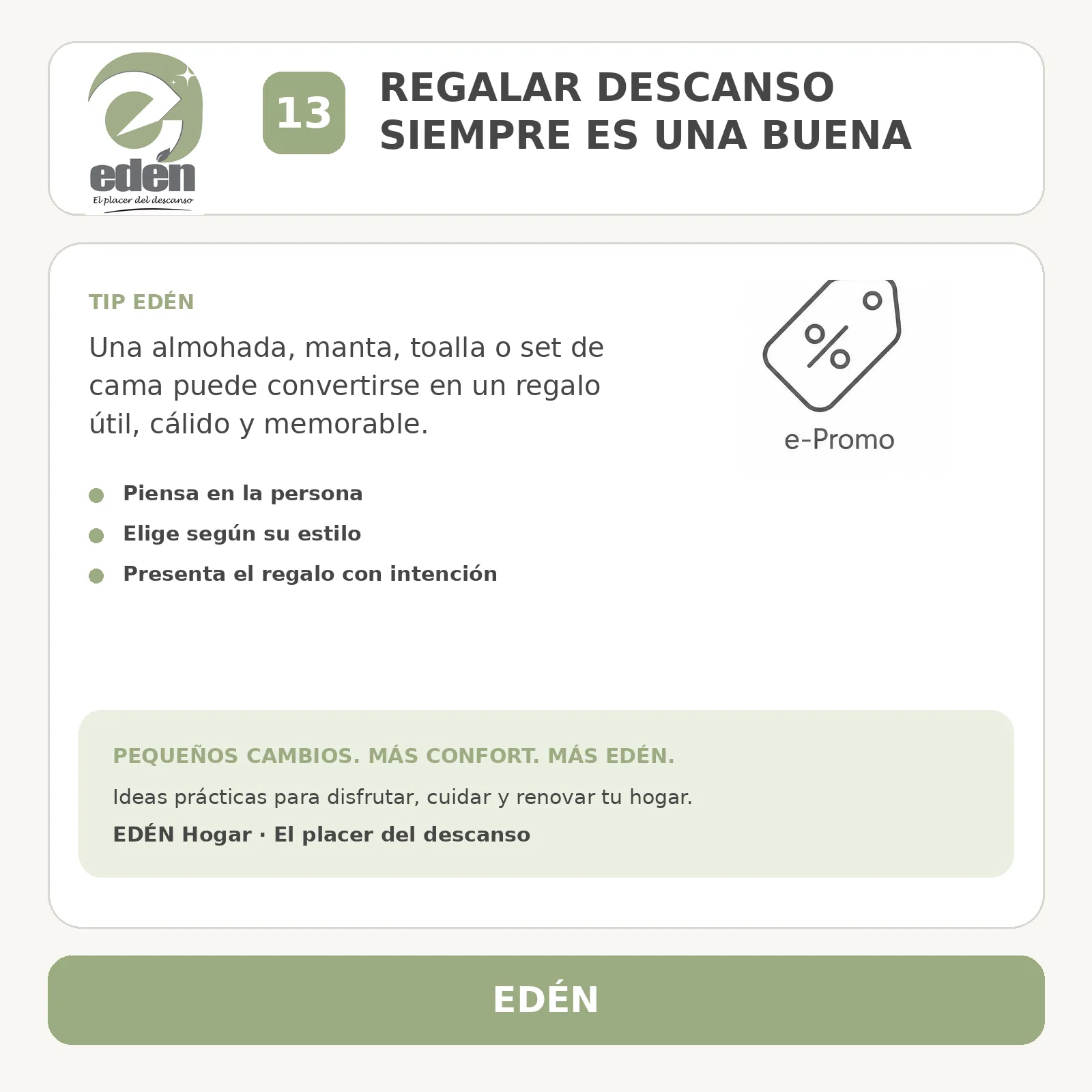Regala descanso